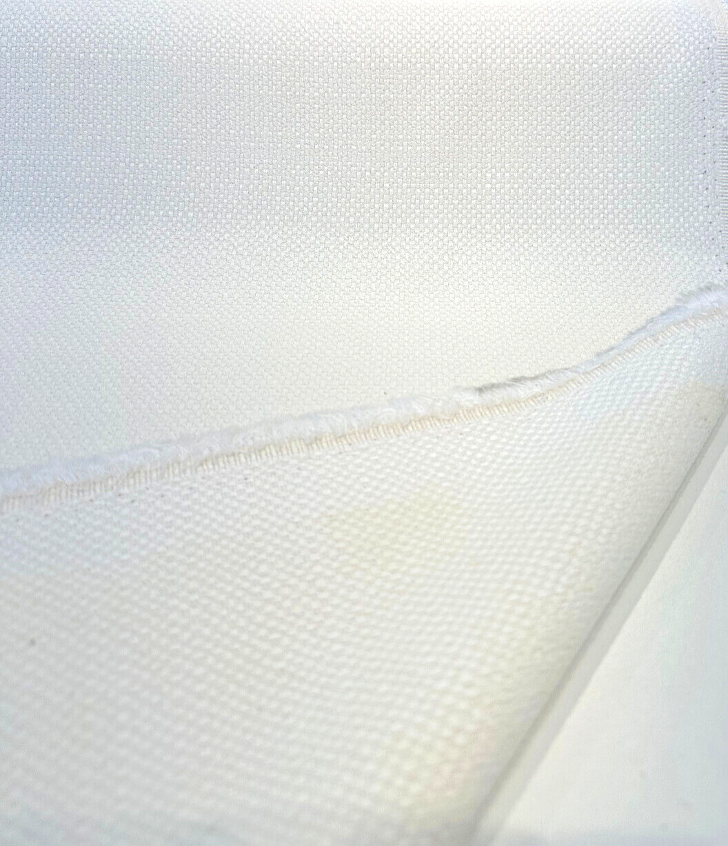 Sunbelievable Chenille Upholstery Fabric - Pearl White, Solid, 59" Width (By The Yard)
