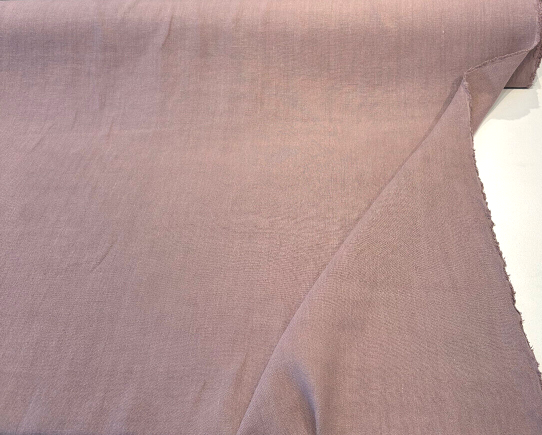 Don Giovanni Linen Fabric - Amethyst Purple, 54" Width (1 Yard)