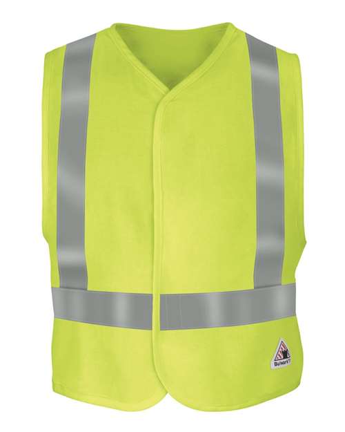 Bulwark Men's Hi-Visibility Flame-Resistant Safety Vest