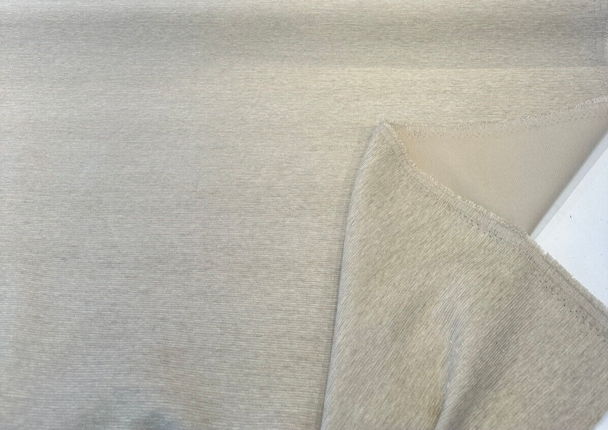 Sunbelievable Coastal Shield Linen Chenille Performance Fabric - Linen, Solid Color, 59" Width (1 Yard)