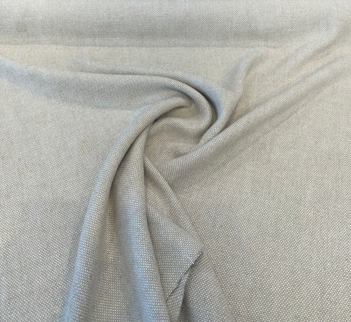 Natural Oatmeal Washed Irish Heavy Linen Upholstery Fabric - 53" Width, 30 Oz, 90,000 Martindale Cycles (1 Yard)