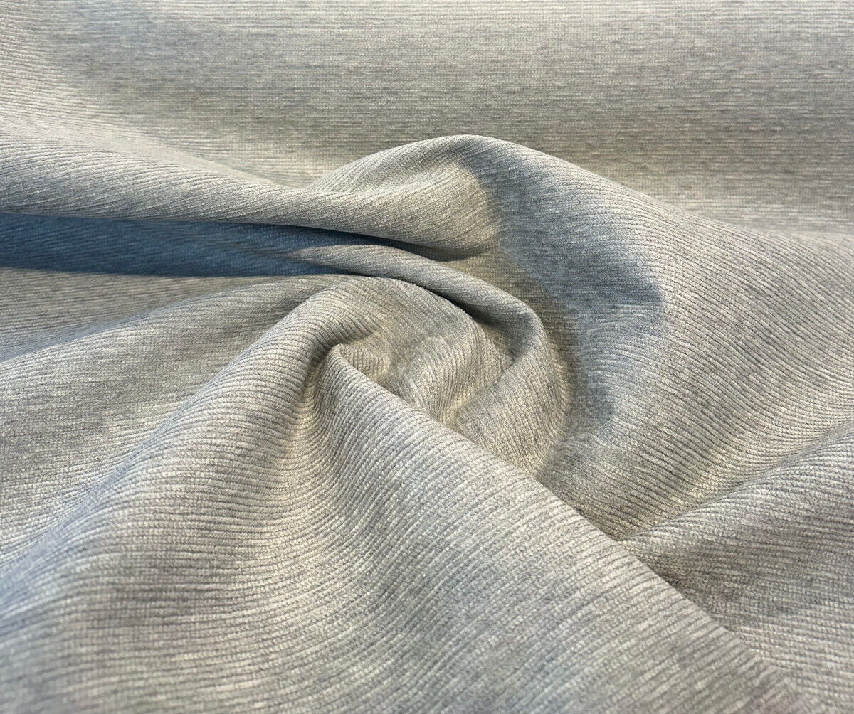 Sunbelievable Coastal Shield Chenille Fabric - Gray Oyster, Solid Color, 59" Width (By The Yard)