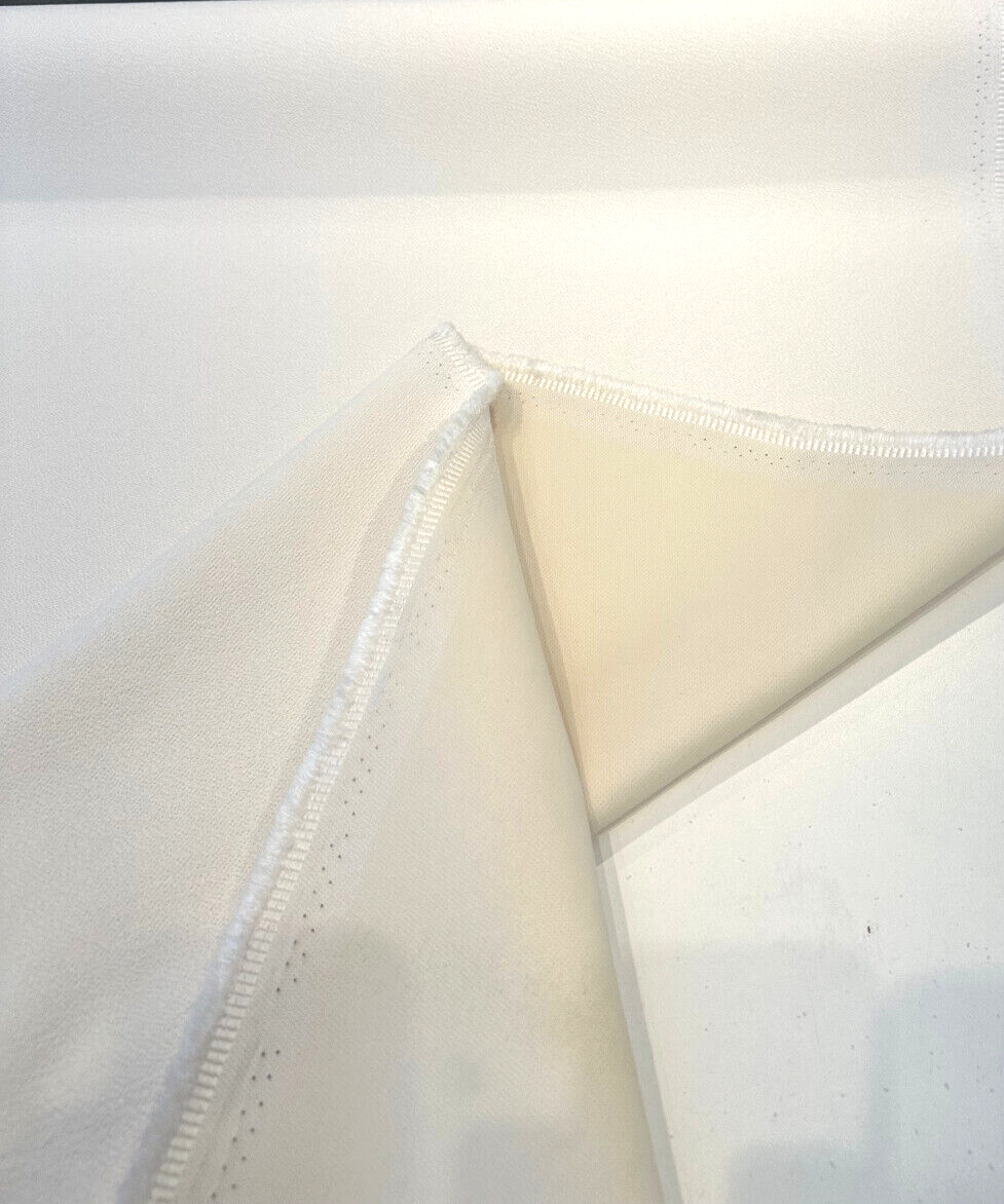 Sunbelievable Performance Bikini Pearl Acrylic Fabric - Pearl Beige, Crepe Weave, 54" Width (1 Yard)