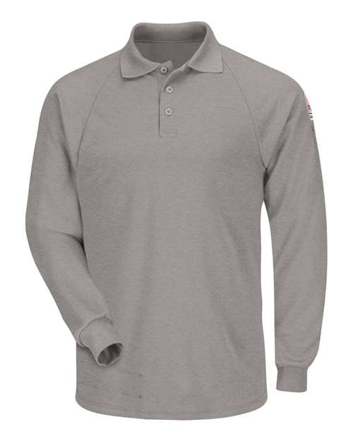 Bulwark Men's Classic Long Sleeve Flame-Resistant Polo