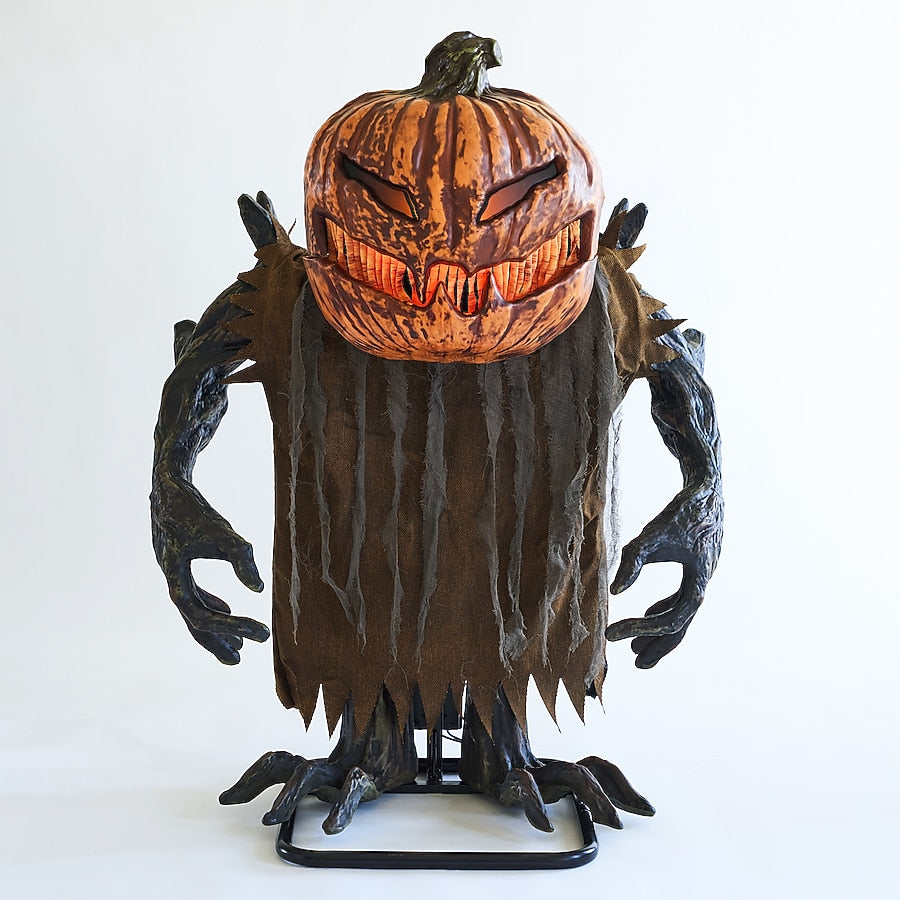 3 ft. Motion Activated Growling Pumpkin Henchman Animatronic