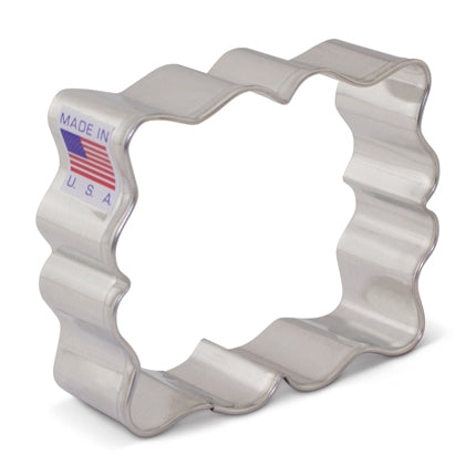 Cookie Cutter Small Fanciful Plaque 2-7/8" - 8013A