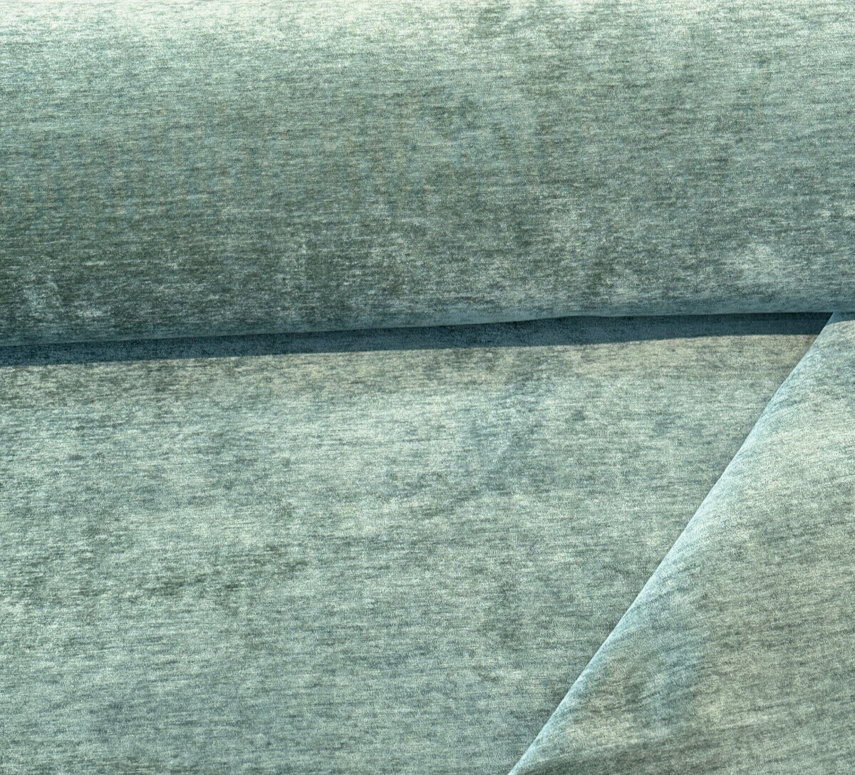 Ronen Ivy Green Chenille Fabric - Ivy Green, Soft Upholstery, 55" Width (1 Yard)