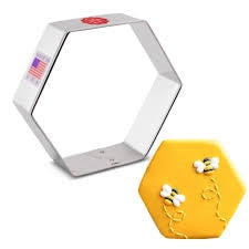 Cookie Cutter Hexagon 3-1/4" - 8178A