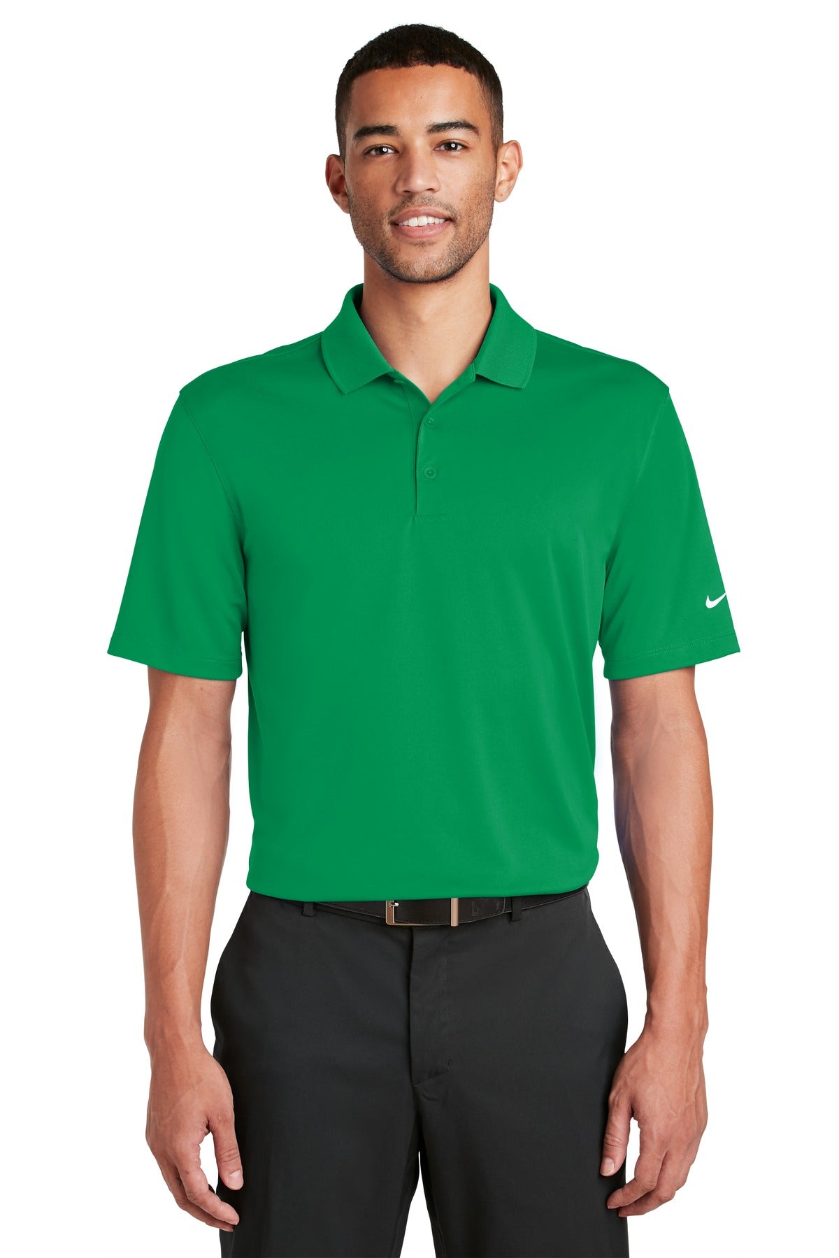 Nike Dri-FIT Classic Fit Players Polo with Flat Knit Collar