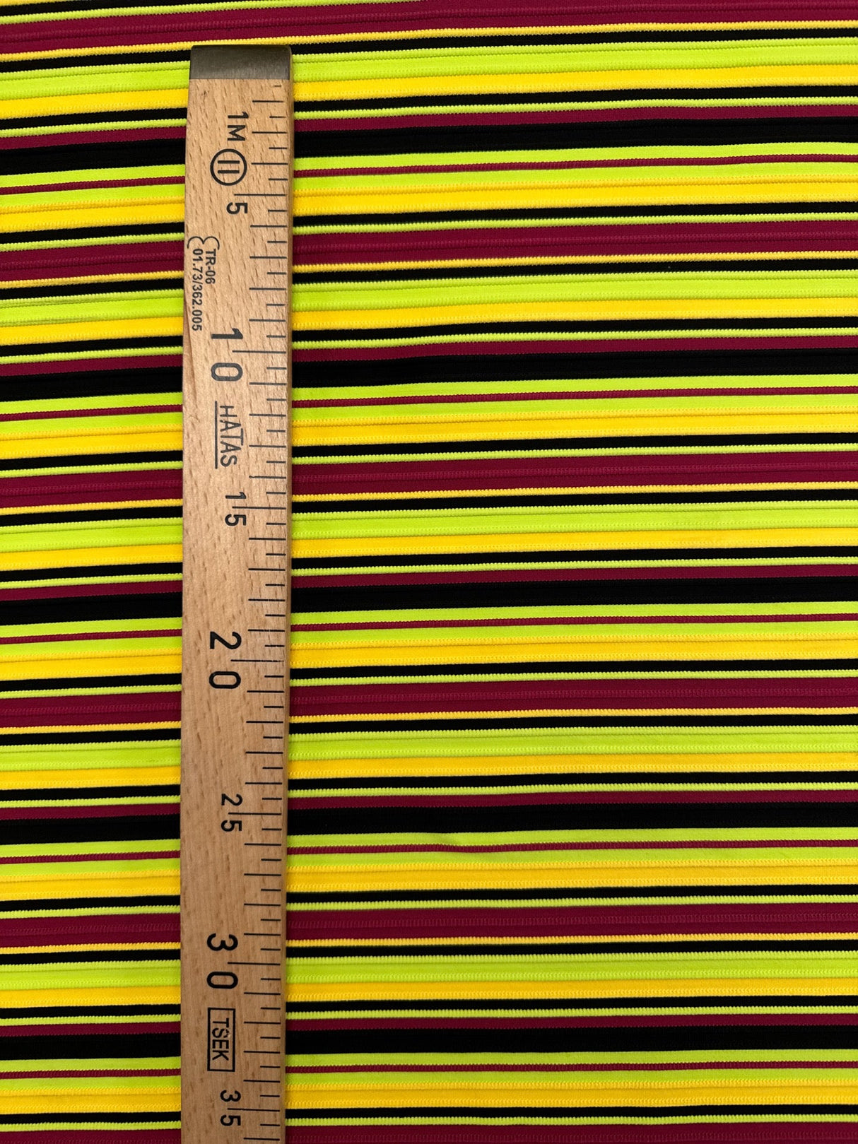 Polyamide Elastane Ribbed Knit Multicolour