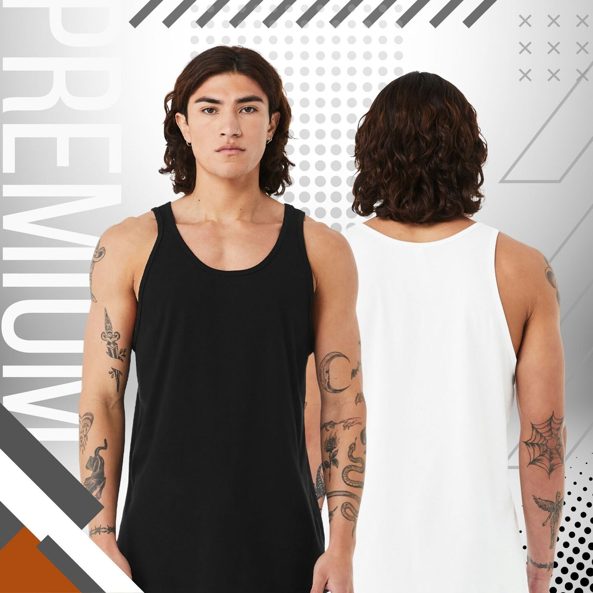 BELLA+CANVAS® Unisex Heather CVC Tank