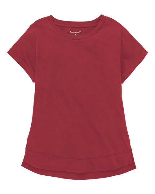 Boxercraft Women's Vintage Cuff T-Shirt