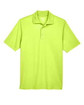 CORE365®Men's Origin Performance Piqué Polo Shirt – Moisture-Wicking, UV Protection, Anti-Microbial, 100% Polyester