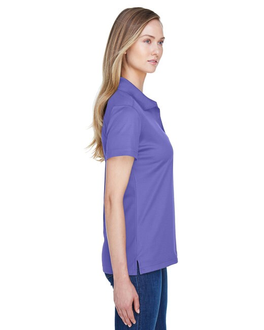 Devon & Jones® CrownLux Performance Ladies Plaited Polo