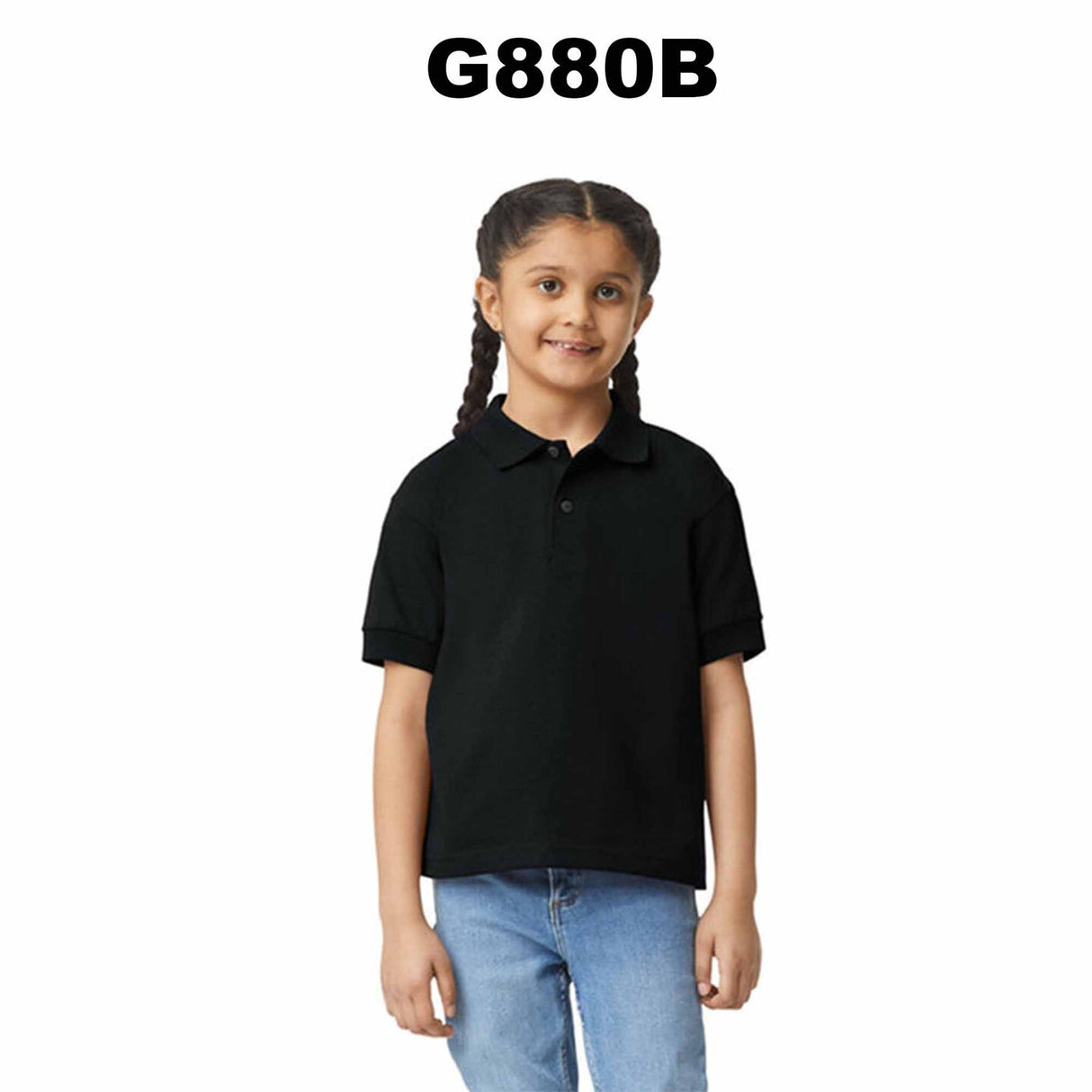 Gildan® Youth Short Sleeve Jersey Polo