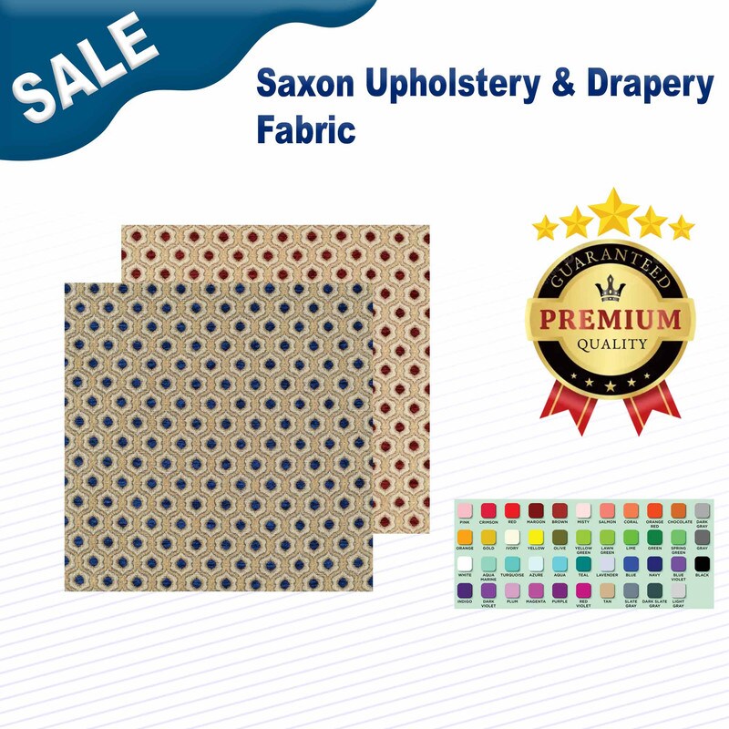 1 Yard Premium Quality Upholstery & Drapery Fabric