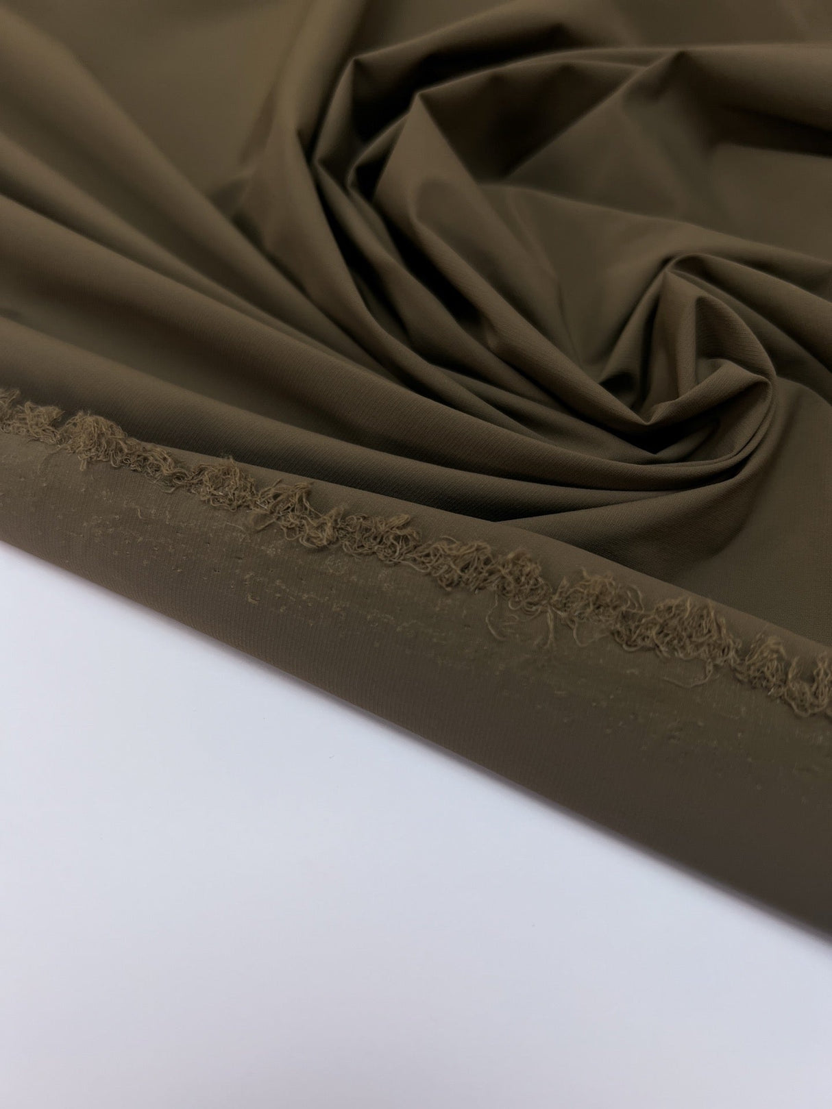Polyamide Elastane Ripstop Checked Brown-Green
