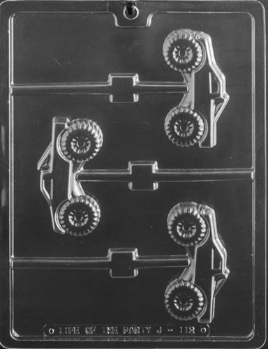 Monster Truck Lolly Chocolate Mold