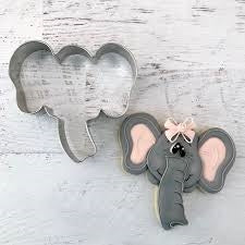 Cookie Cutter Elephant Face 3-3/4" - 8259A
