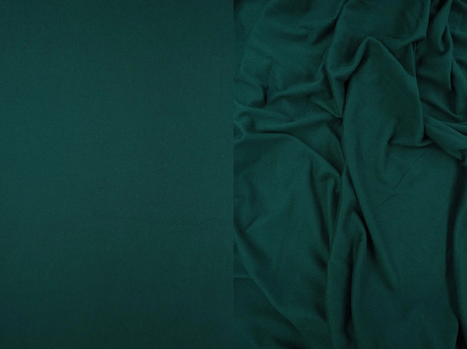 1 Yard DTY Brushed Solid Knit Fabric, 58/60'' Wide Polyester Spandex Blend