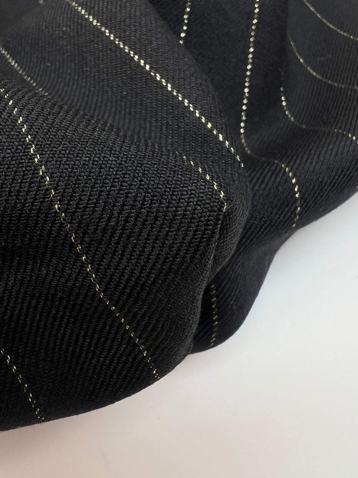 Wool Twill With Lurex