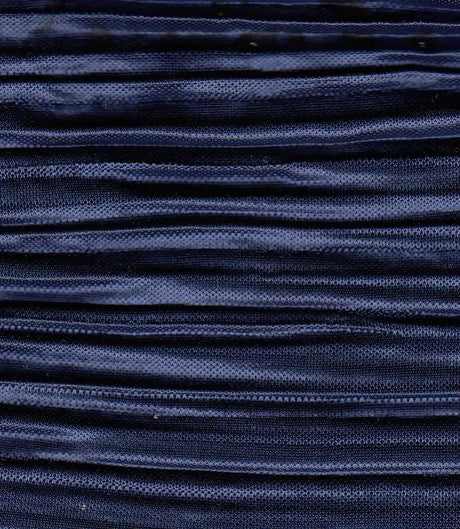 1 Yard Bodre Fabric / Interlock Pleated, 58/60'' Wide 100% Polyester