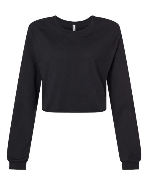 Bella + Canvas Women's FWD Fashion Crop Long Sleeve Tee