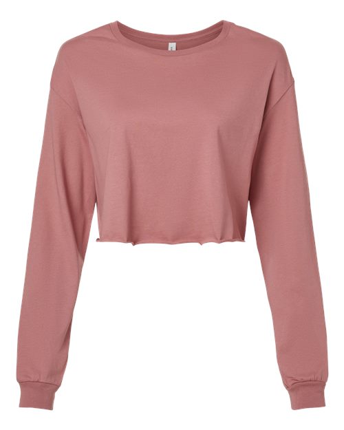 Bella + Canvas Women's FWD Fashion Crop Long Sleeve Tee