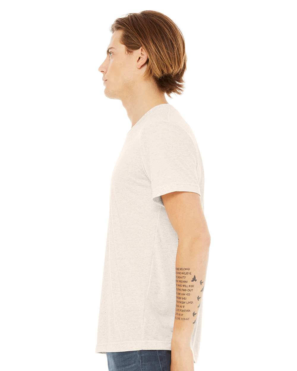 BELLA + CANVAS® Triblend V-Neck Short Sleeve Tee