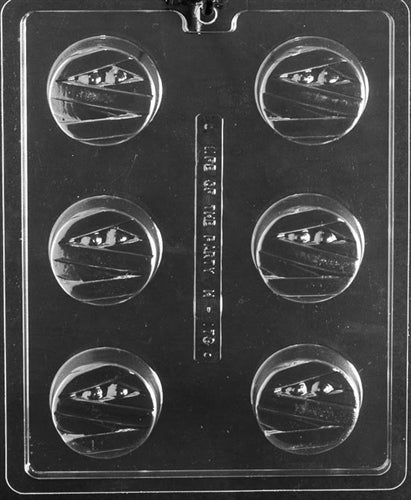Mummy Face Sandwich Cookie Chocolate Mold - LPH178