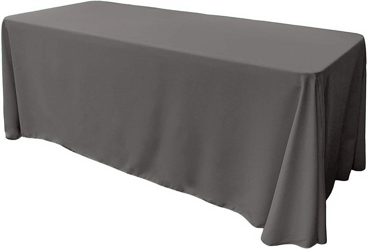 Rectangular Seamless Polyester Poplin Fabric - 86" X 120", Multiple Colors (1 Piece)
