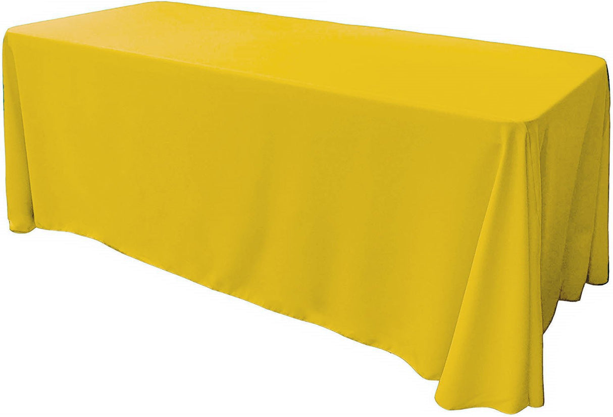 86" X 132" Rectangular Seamless Polyester Poplin Fabric - Rectangular Seamless, Party Wedding Tablecloth, 86" X 132" (1 Piece)