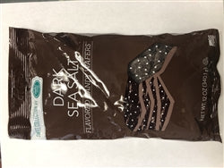 Dark Sea Salt Flavored Candy Wafers - 12 Ounces