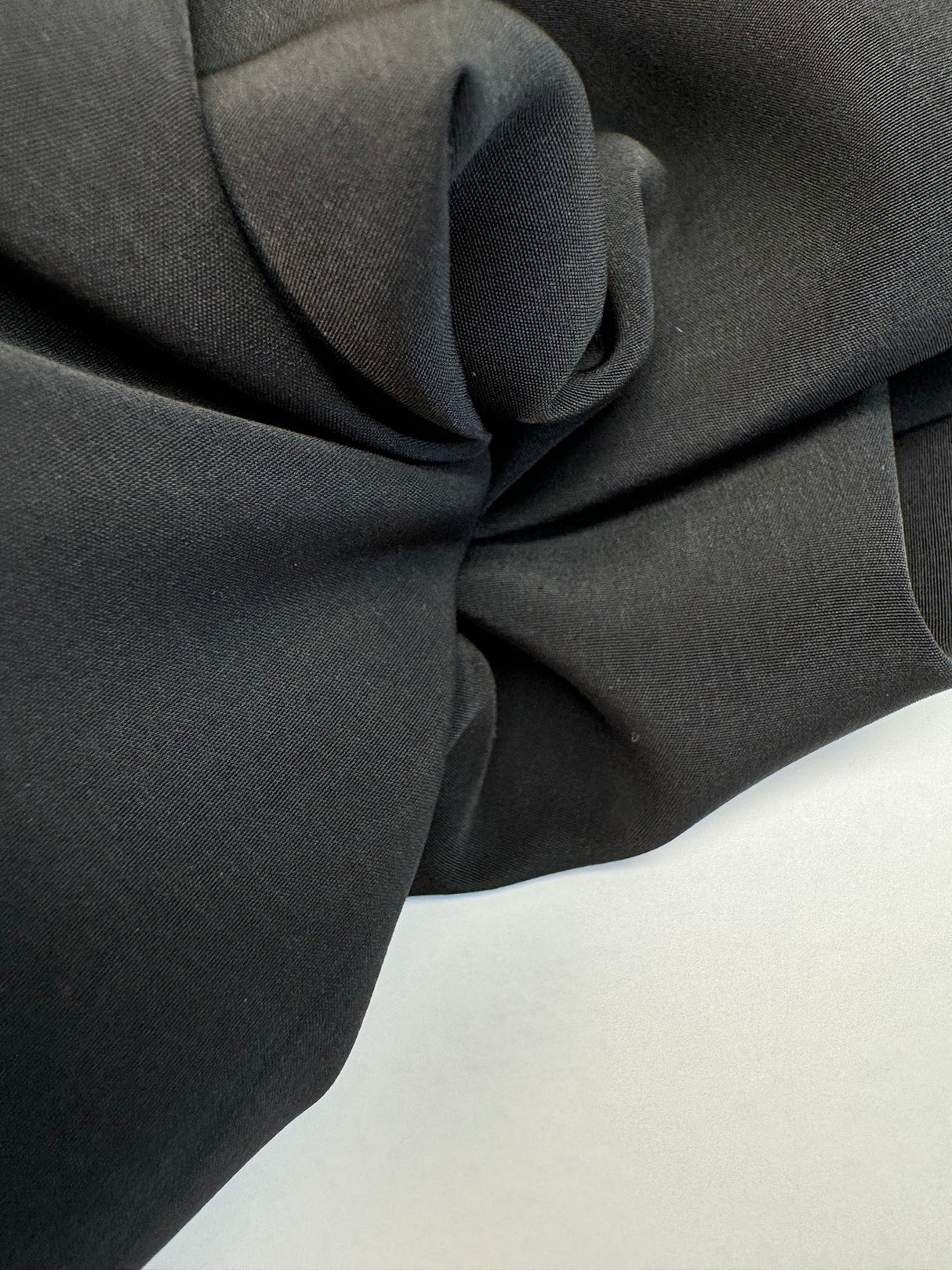 Black Polyester Cadi