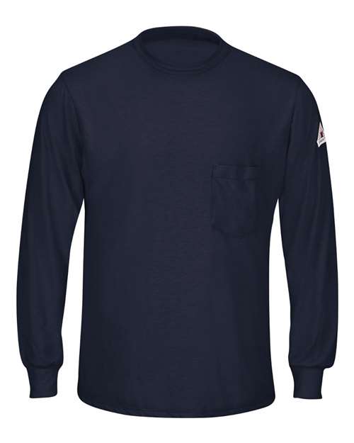 Bulwark Men's Tall Flame-Resistant Lightweight Long Sleeve T-Shirt