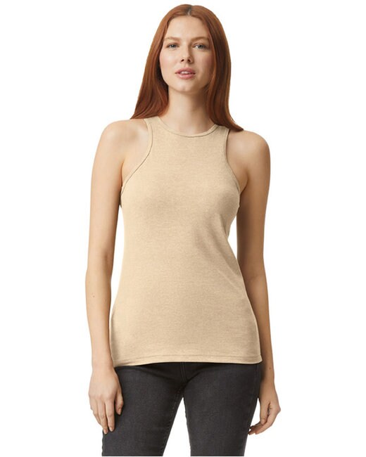 American Apparel® Ladies CVC Racerneck Tank