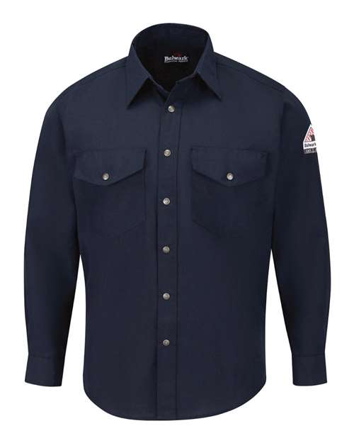 Bulwark Men's Snap-Front Uniform Shirt - Nomex IIIA, 4.5 oz.
