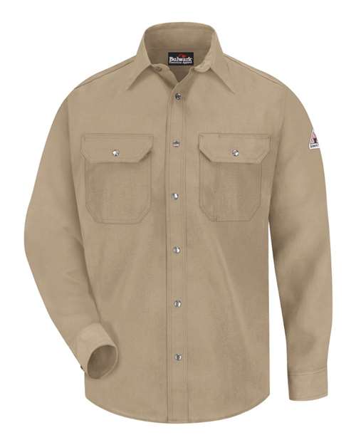 Bulwark Men's Snap-Front Uniform Shirt - Nomex IIIA, 4.5 oz.