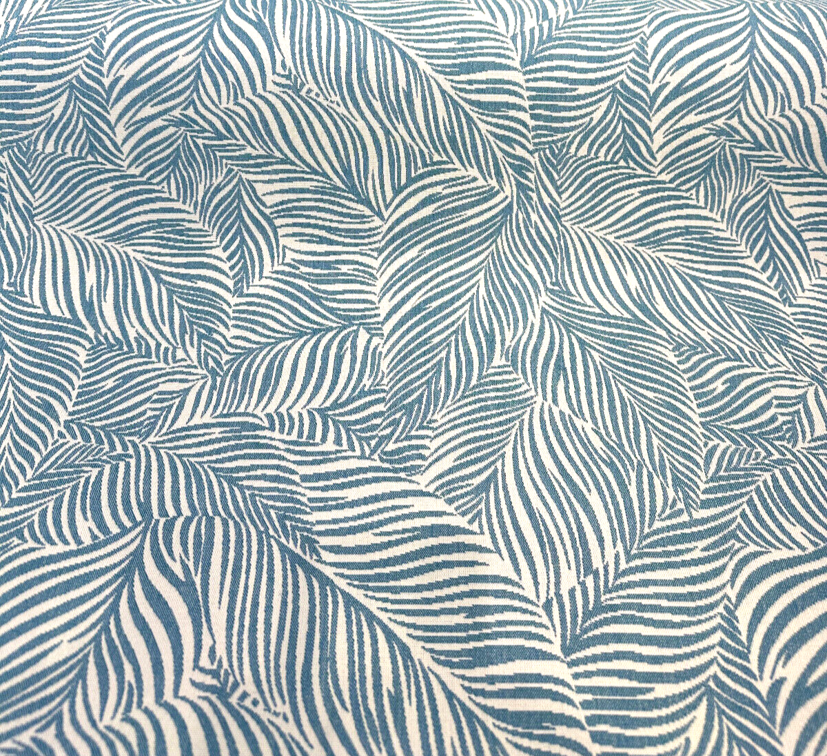 Adventure Tropical Sunbrella Fabric - Cerulean Blue, Reversible, 56" Width (1 Yard)