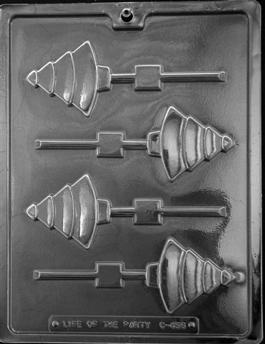 Christmas Tree Lolly Chocolate Mold - LPC456