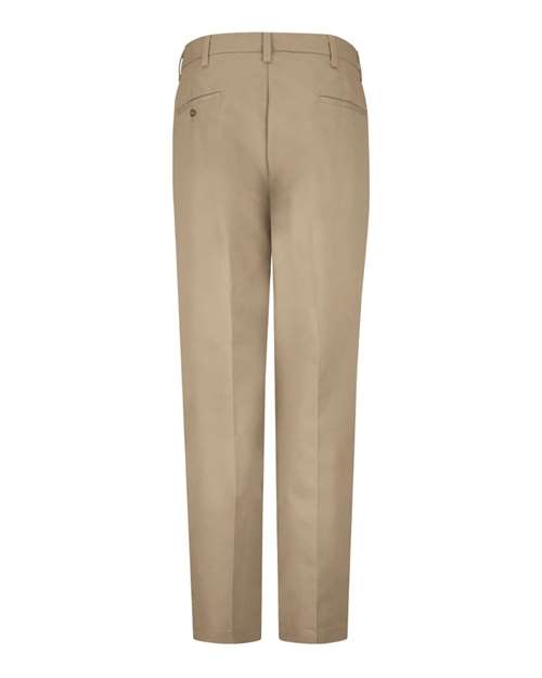 Red Kap Men's Pleated Twill Slacks