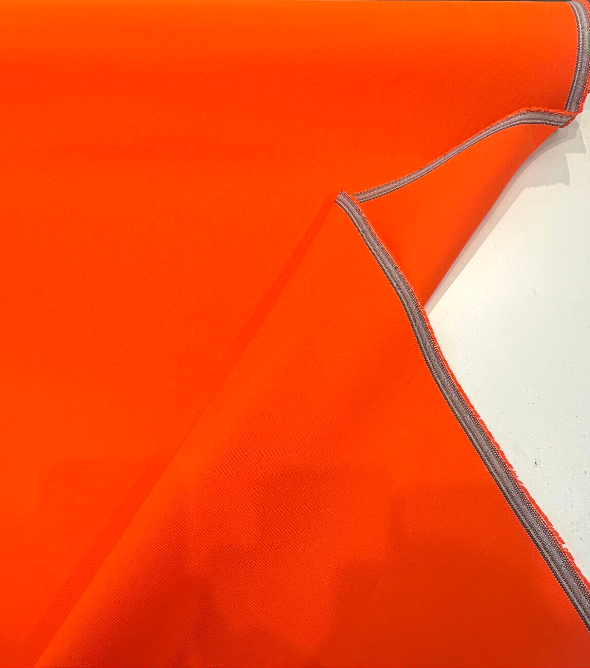 Sunbrella Polar Orange Pimento Acrylic Fabric - Orange, Outdoor Upholstery Drapery, By The Yard (1 Yard)