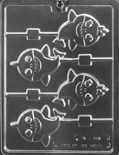 Baby Sharks Lolly Chocolate Mold