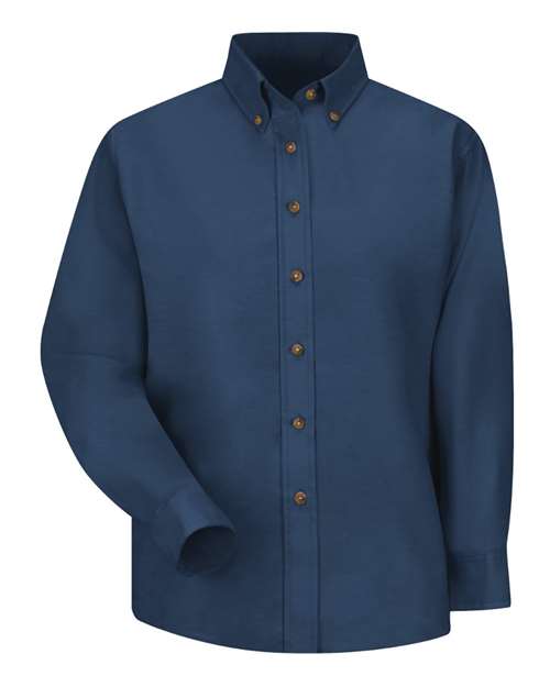 Red Kap Women's Poplin Dress Shirt