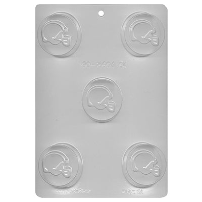 Football Helmet Sandwich Cookie Chocolate Mold