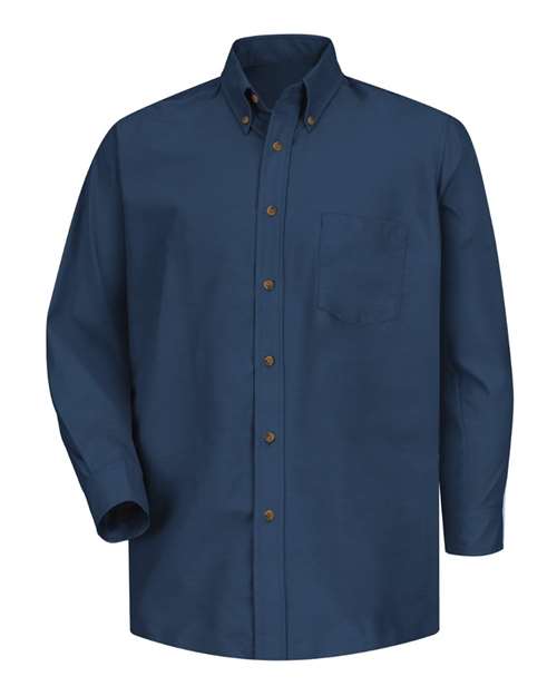 Red Kap Men's Poplin Dress Shirt