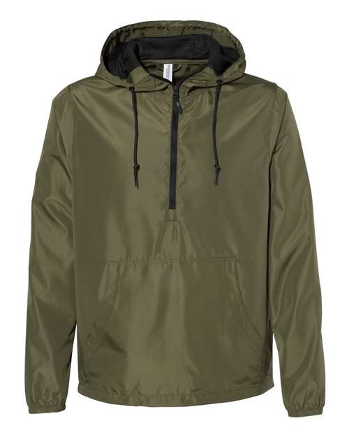 Lightweight Quarter-Zip Pullover JacketWindbreaker