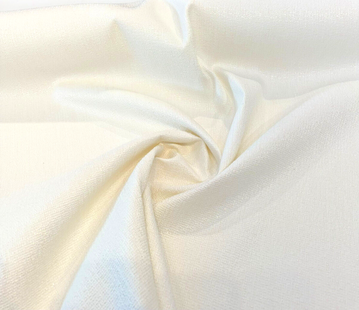 Crypton Performance Compass Snow Polyester Fabric - Snow White, 0.1" Vertical Repeat, 0.1" Horizontal Repeat, Railroaded (1 Yard)