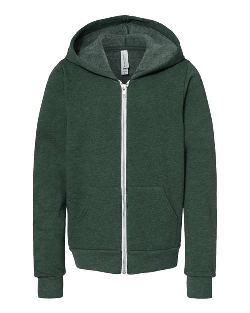 Youth Sponge Fleece Full-Zip Hoodie Sweatshirt