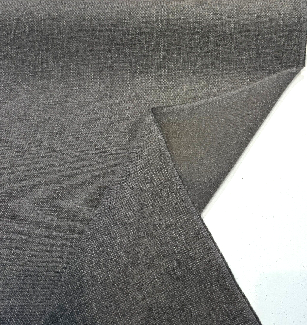 Crypton Performance Chenille Endure Upholstery Fabric - Slate Gray, Textured Chenille, 54" Width (1 Yard)